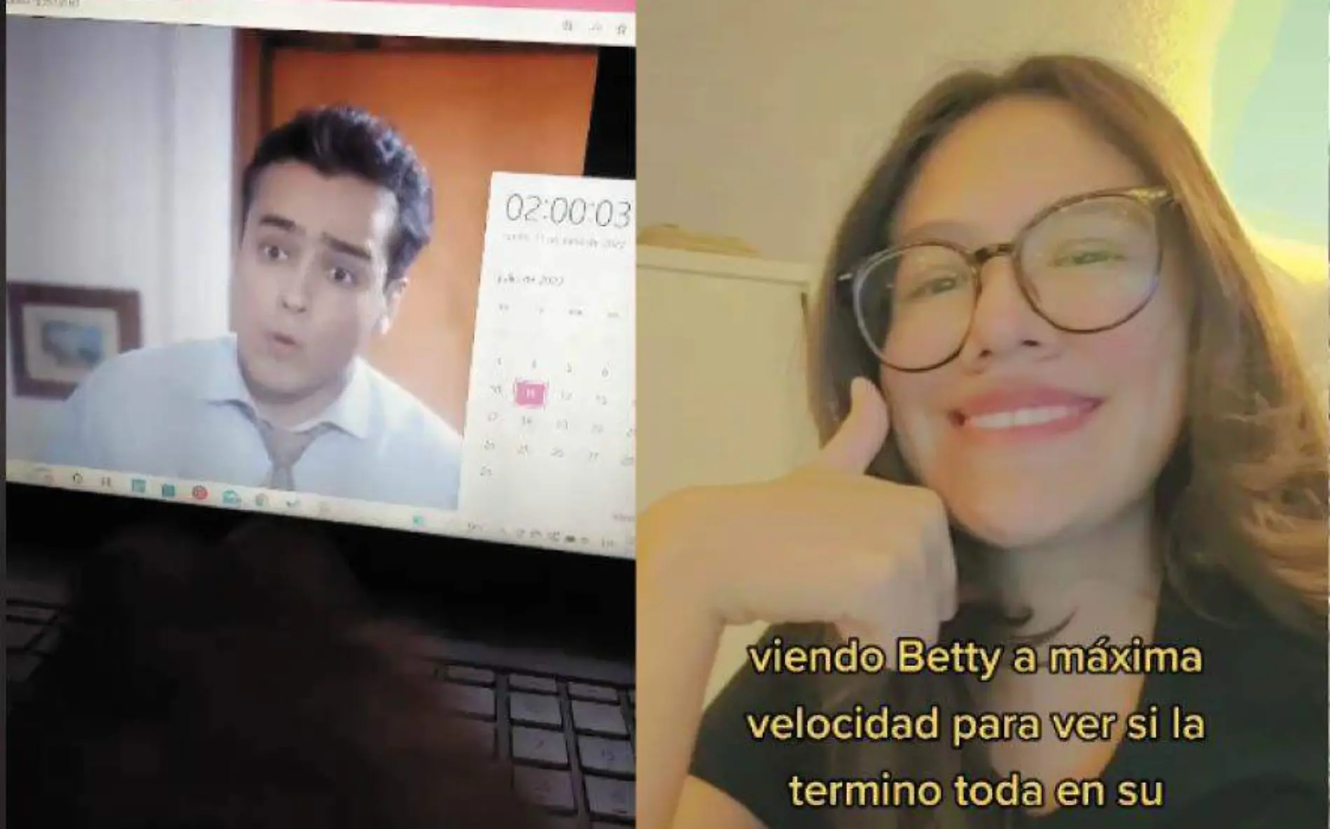 Joven graba el momento en que Yo soy Betty, la fea sale de Netflix, y se vuelve viral